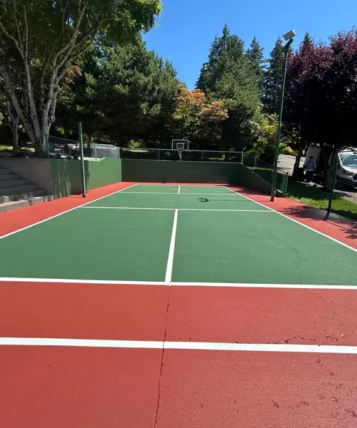 Tennis's Court Painting in Lake Tapps